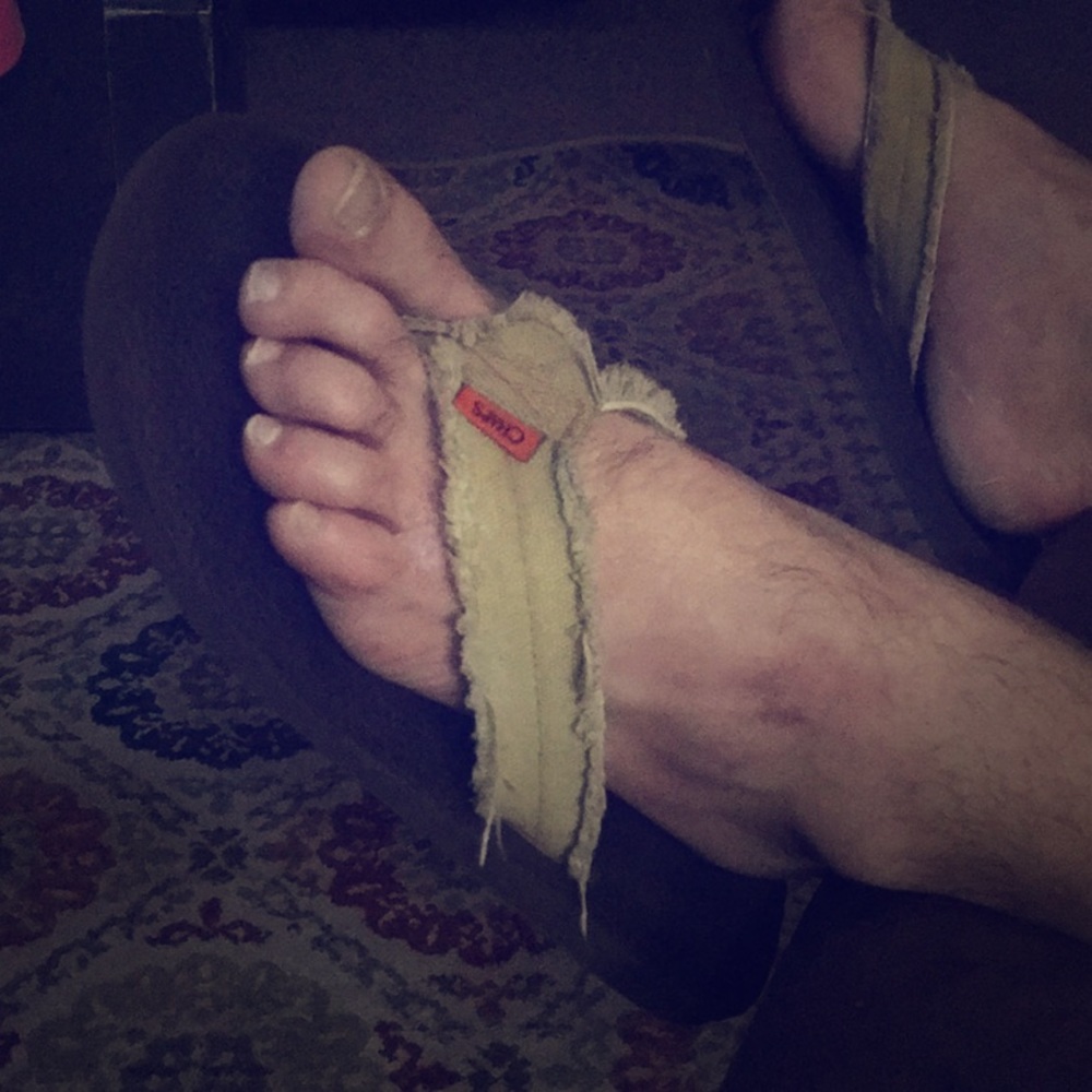 Used flip flops